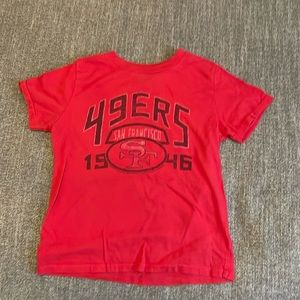 Boys 49ers T-shirt Junk Food 3T